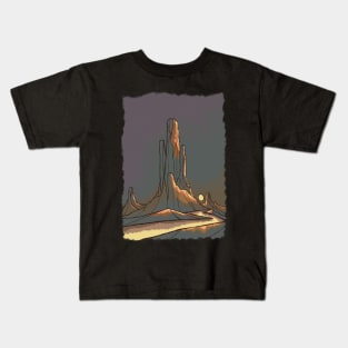 Storm sunrise Kids T-Shirt